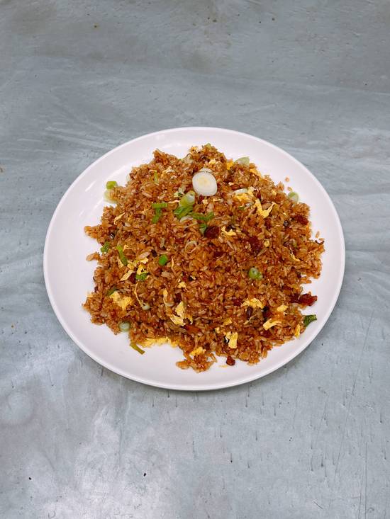 V7 Pan Fried Chinese Sausage with Sticky Rice 臘味生炒糯米飯